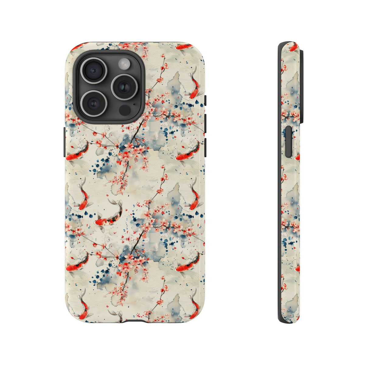 Japanese Pattern Phone Case – Elegant & Timeless Design for Your Phone 073