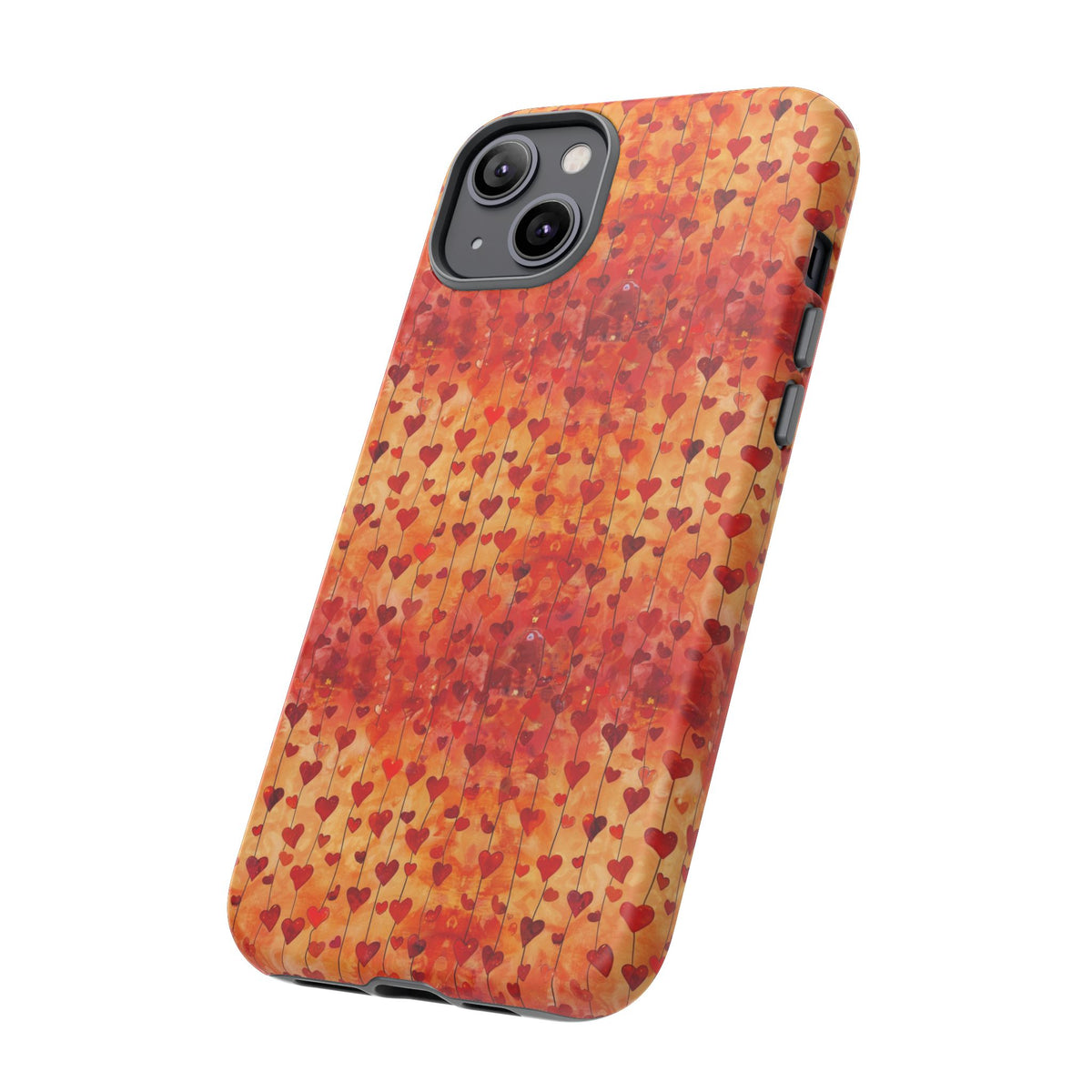 Heart Pattern Phone Case – Stylish & Loving Design for Your Device 827