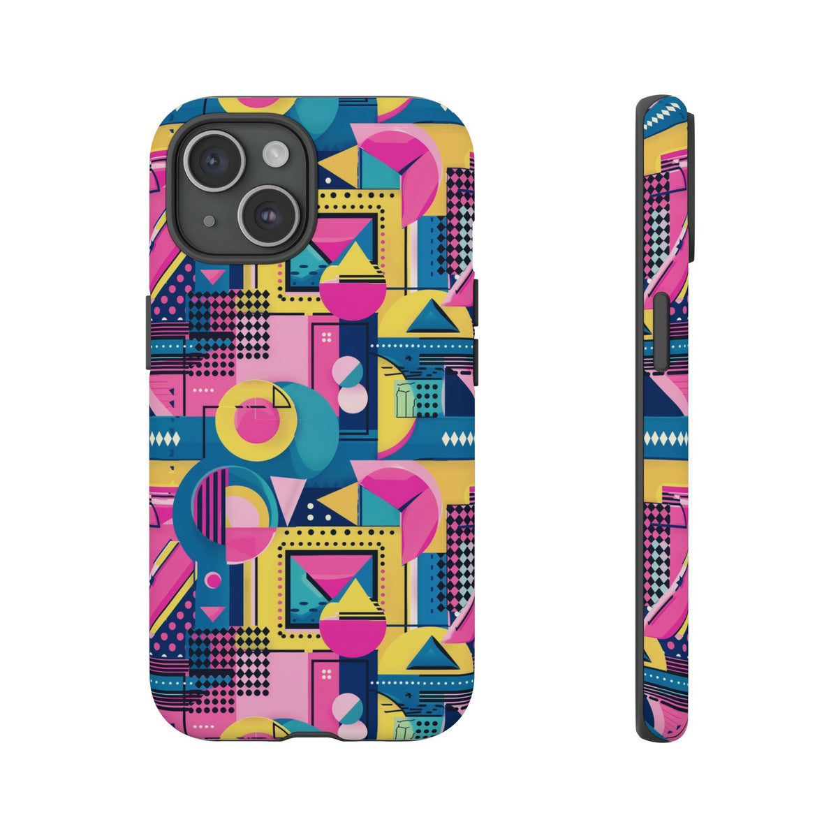 Retro 80s Seamless Phone Case – Vintage Style Meets Modern Protection 090