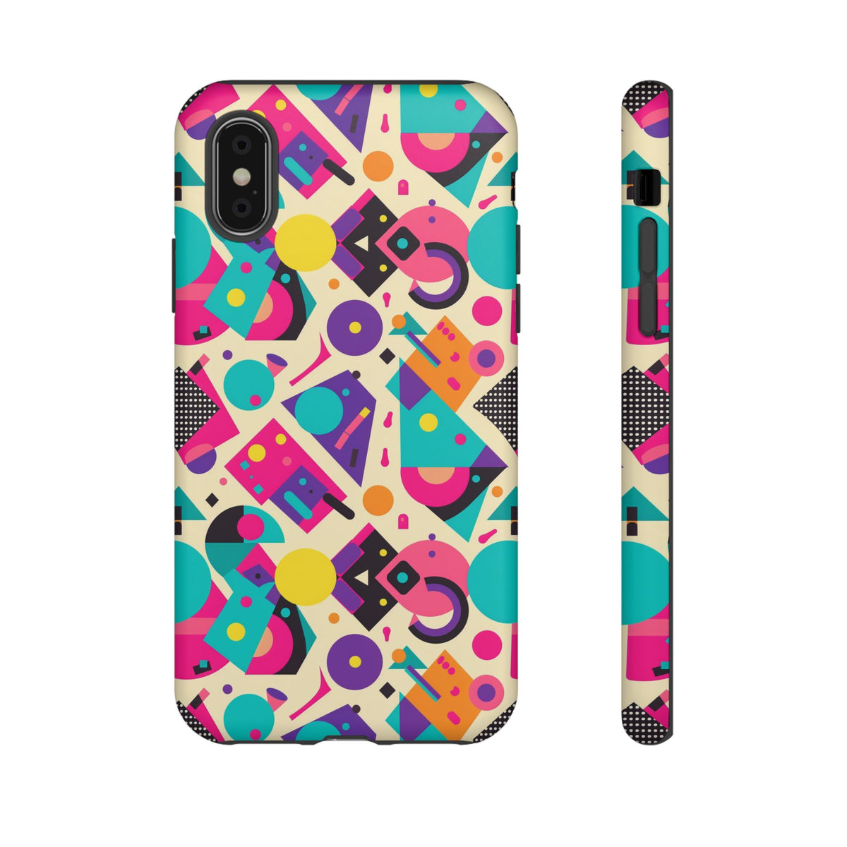 Retro 80s Seamless Phone Case – Vintage Style Meets Modern Protection 199