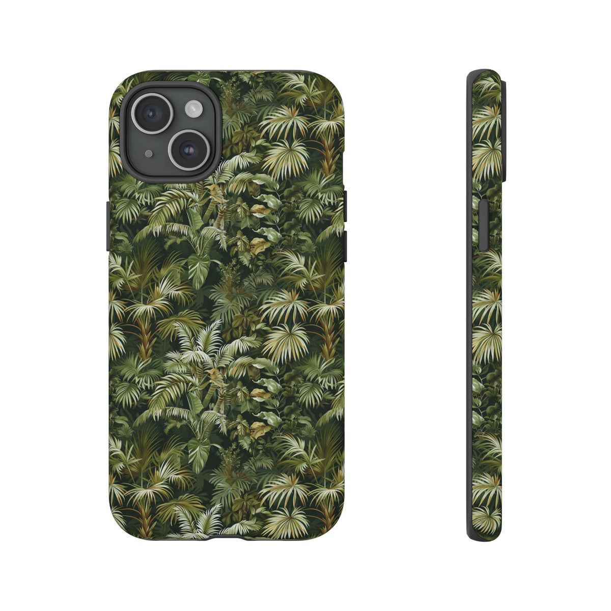 Jungle Pattern Phone Case – Exotic & Lush Design for Your Phone 331