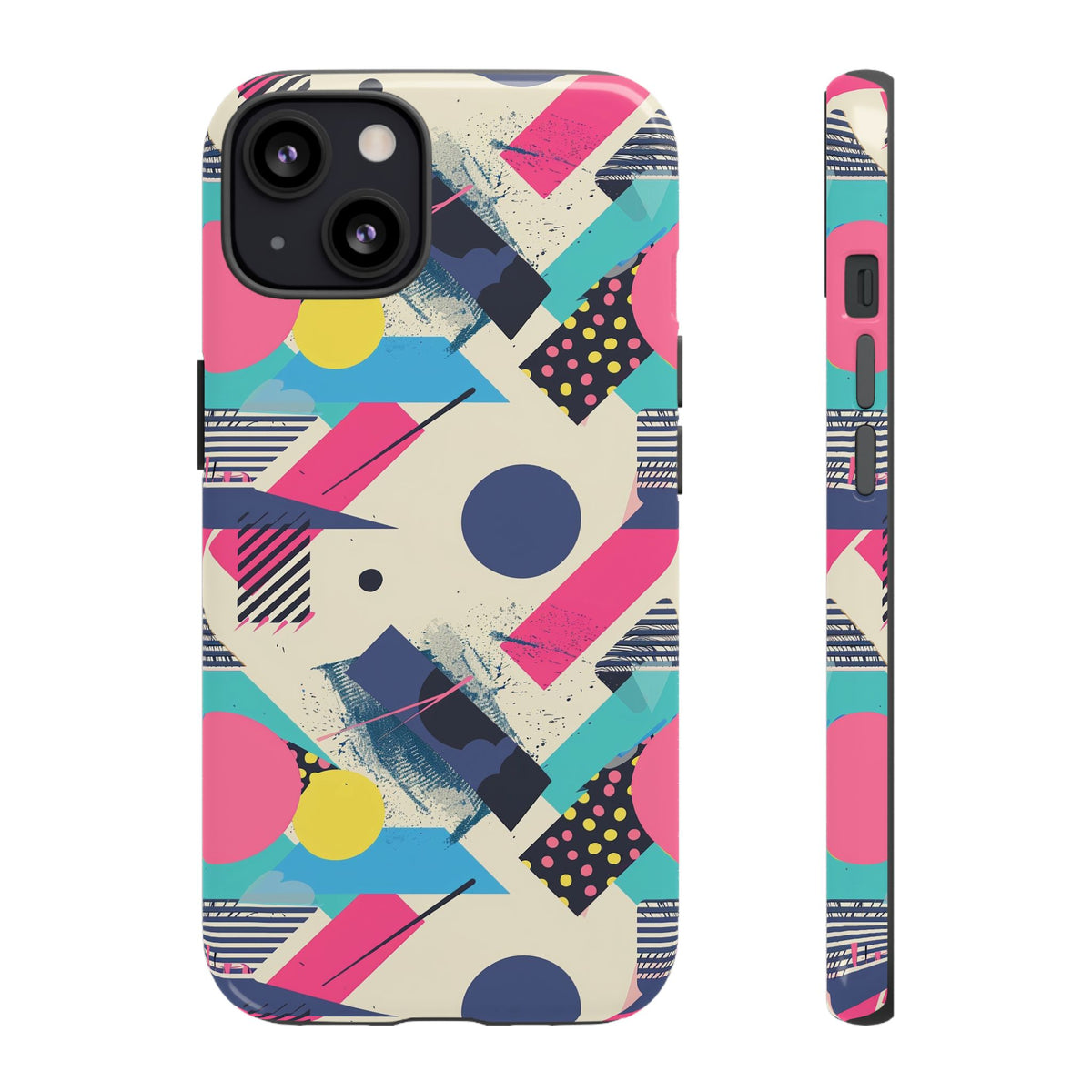 Retro 80s Seamless Phone Case – Vintage Style Meets Modern Protection 089