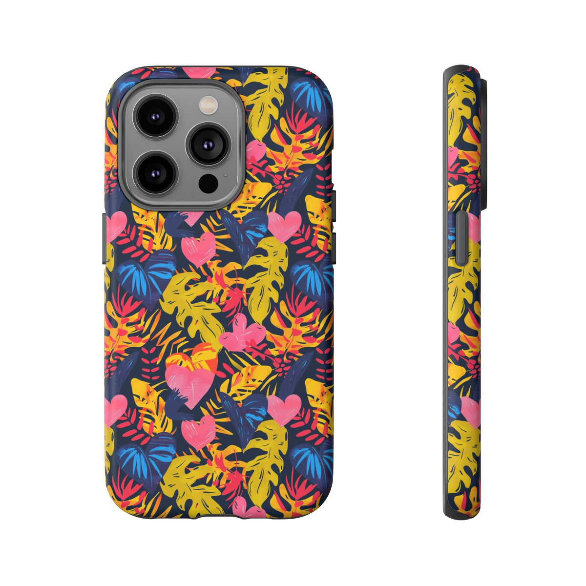 Heart Pattern Phone Case – Stylish & Loving Design for Your Device 360