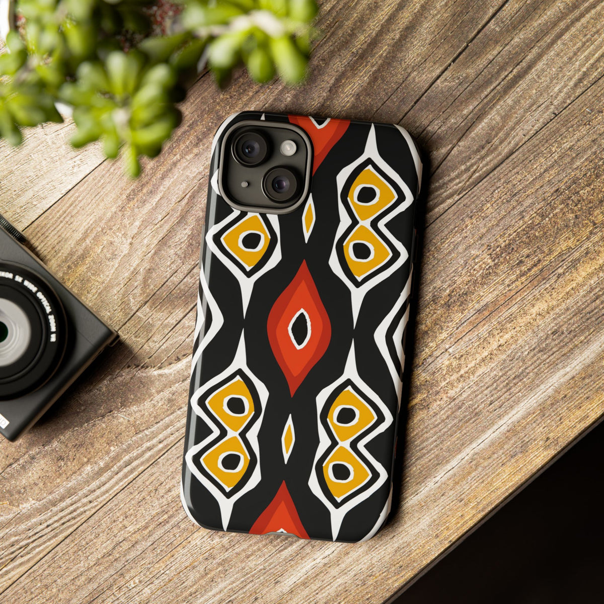 Stylish African Pattern Phone Case – Unique and Vibrant Protection 177