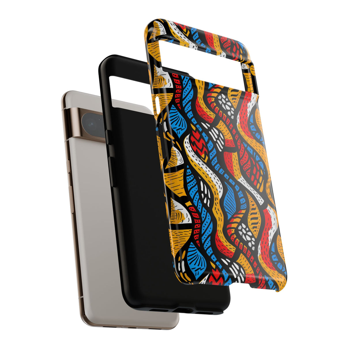 Stylish African Pattern Phone Case – Unique and Vibrant Protection 155