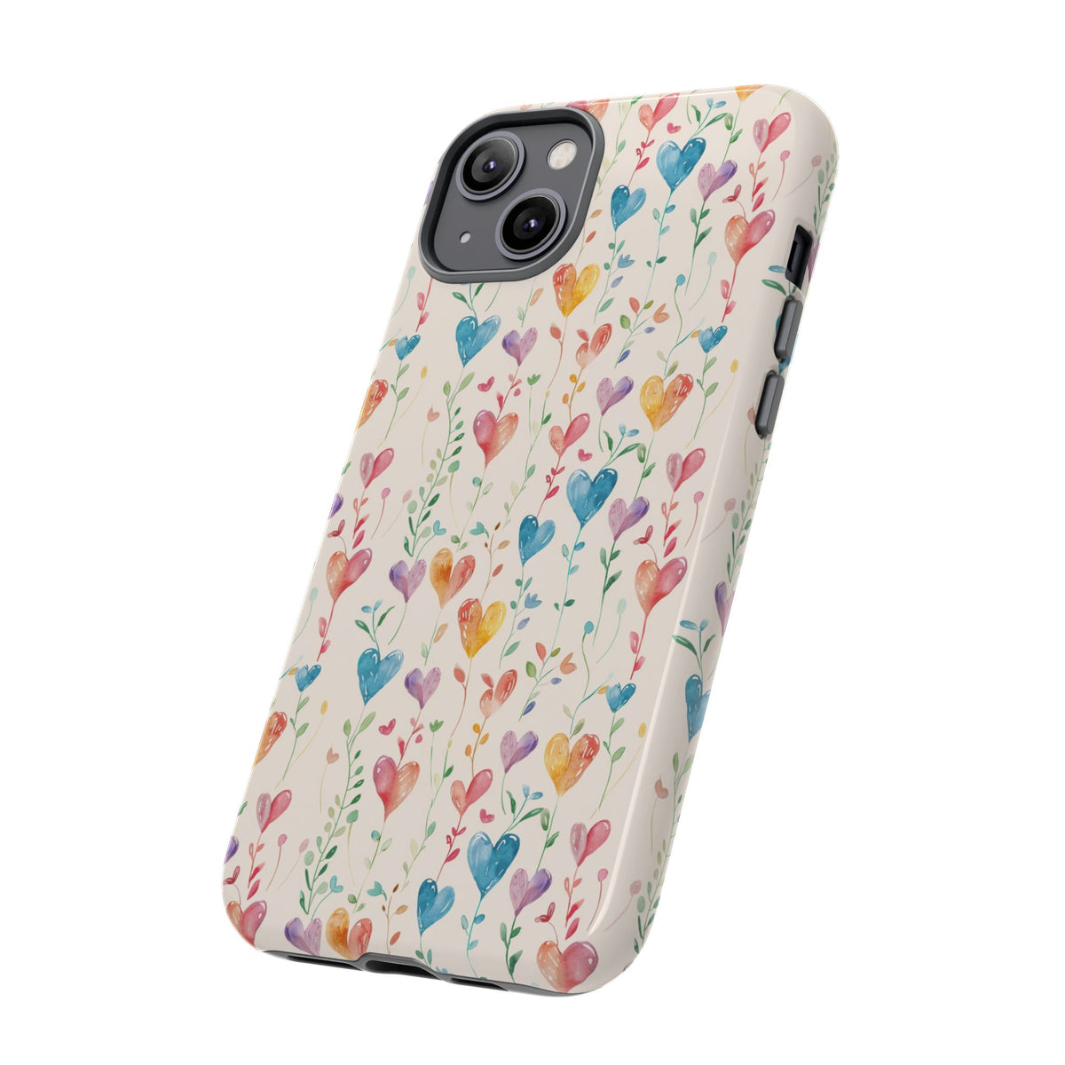 Heart Pattern Phone Case – Stylish & Loving Design for Your Device 226