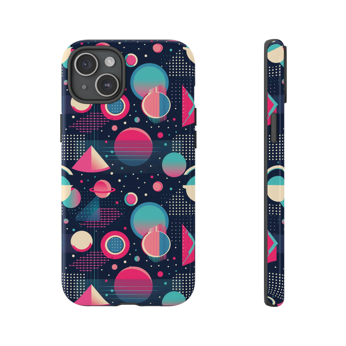 Retro 80s Seamless Phone Case – Vintage Style Meets Modern Protection 095