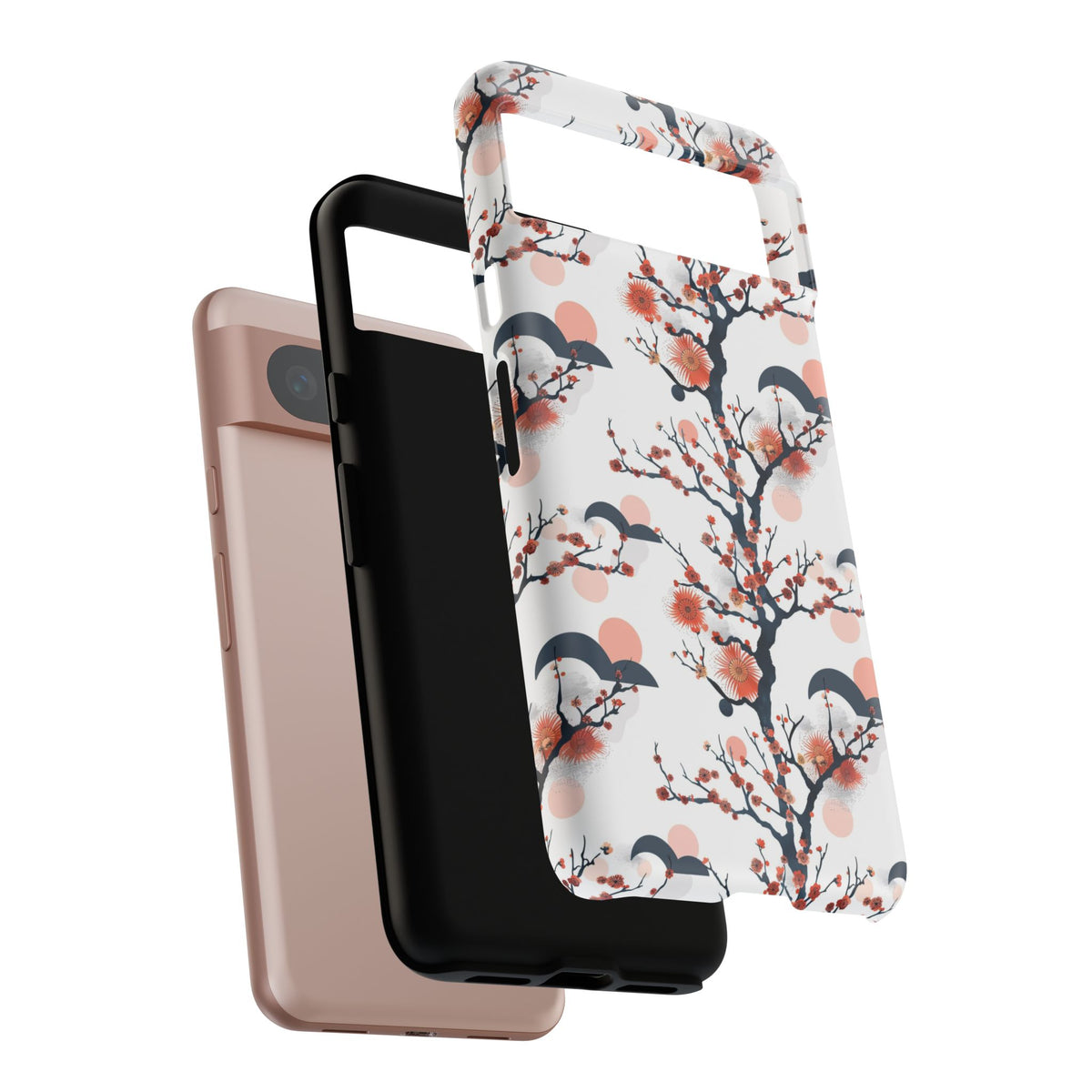 Japanese Pattern Phone Case – Elegant & Timeless Design for Your Phone 029