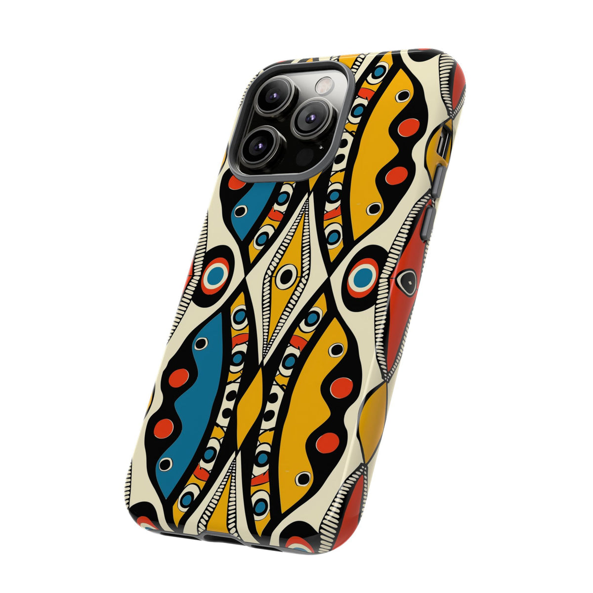 Stylish African Pattern Phone Case – Unique and Vibrant Protection 180