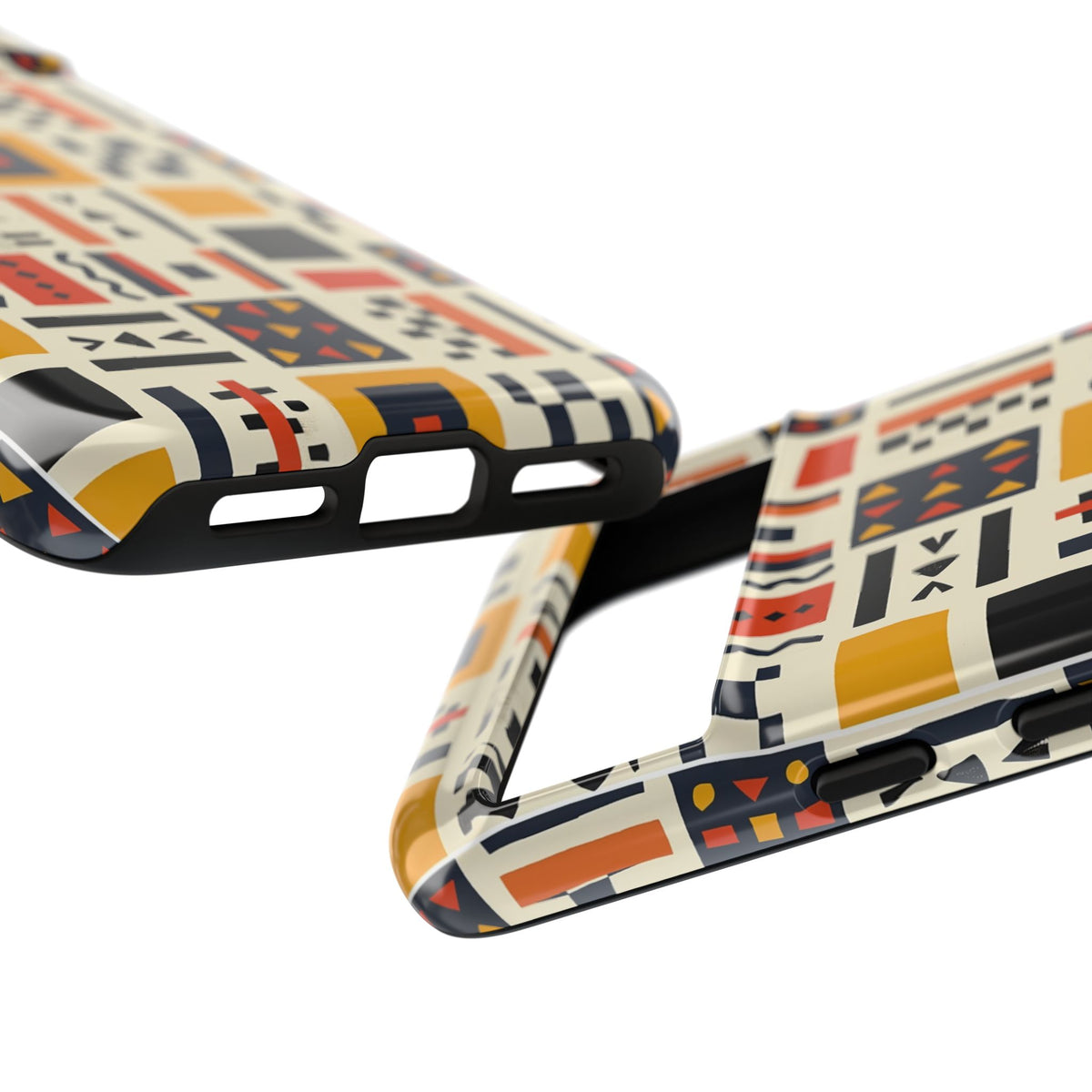 Stylish African Pattern Phone Case – Unique and Vibrant Protection 104