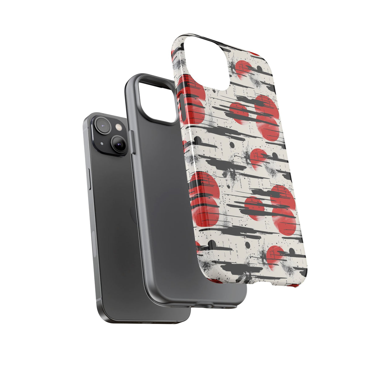 Japanese Pattern Phone Case – Elegant & Timeless Design for Your Phone 053