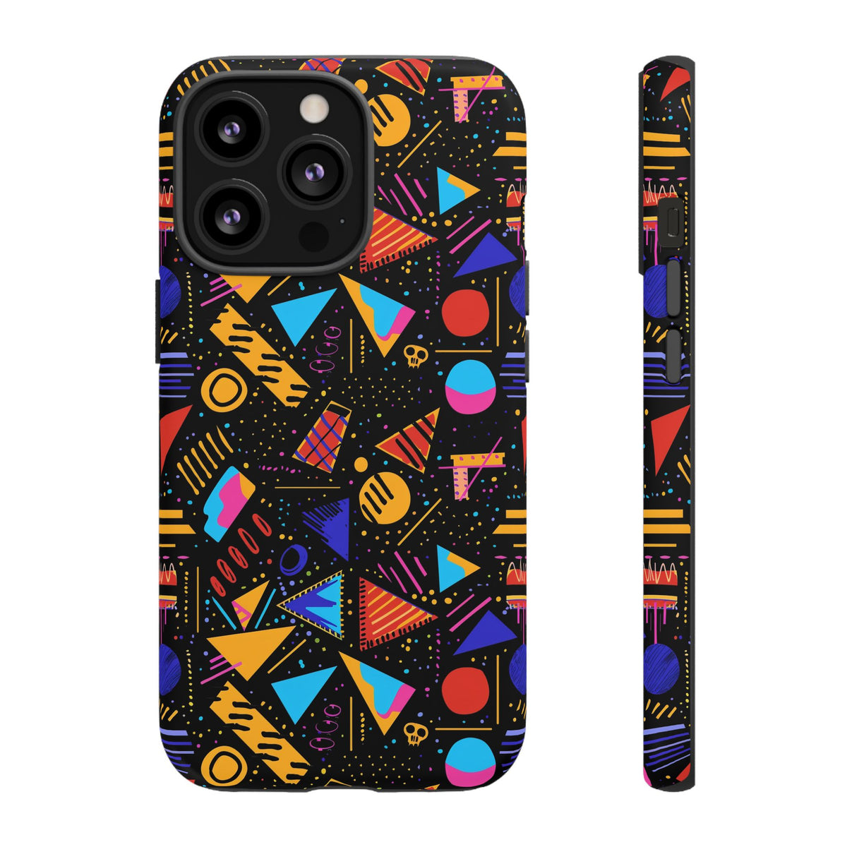 Retro 80s Seamless Phone Case – Vintage Style Meets Modern Protection 082