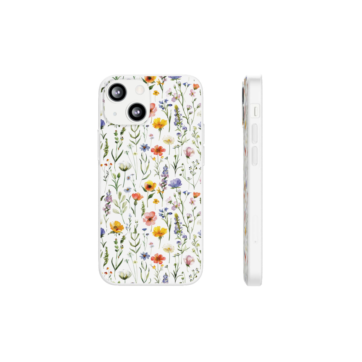 Wildflowers Pattern Phone Case – Embrace Nature with Every Call