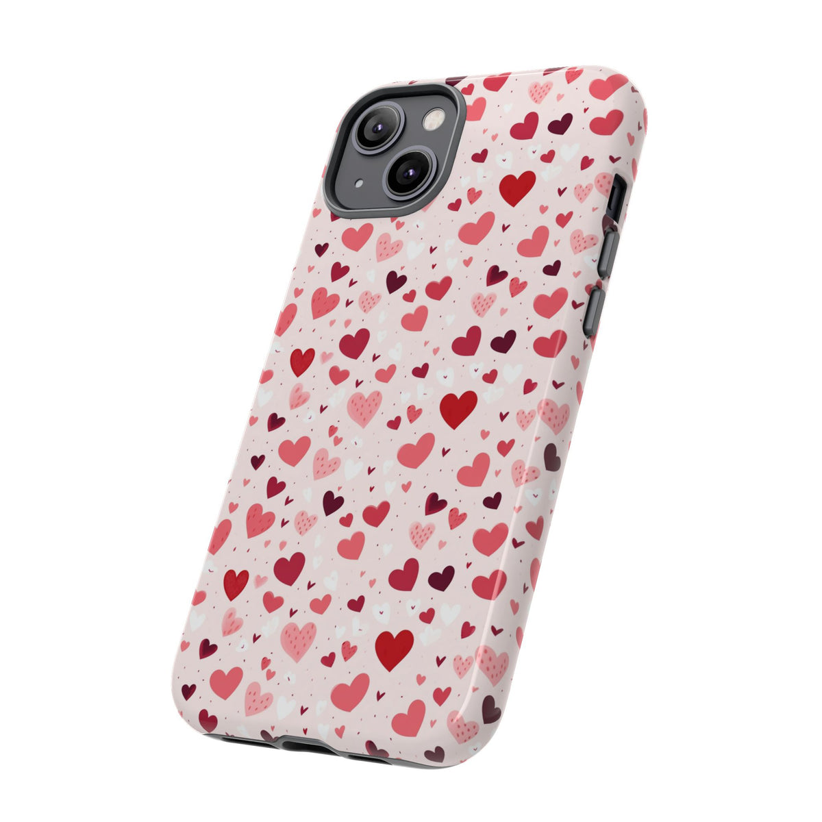 Heart Pattern Phone Case – Stylish & Loving Design for Your Device 817