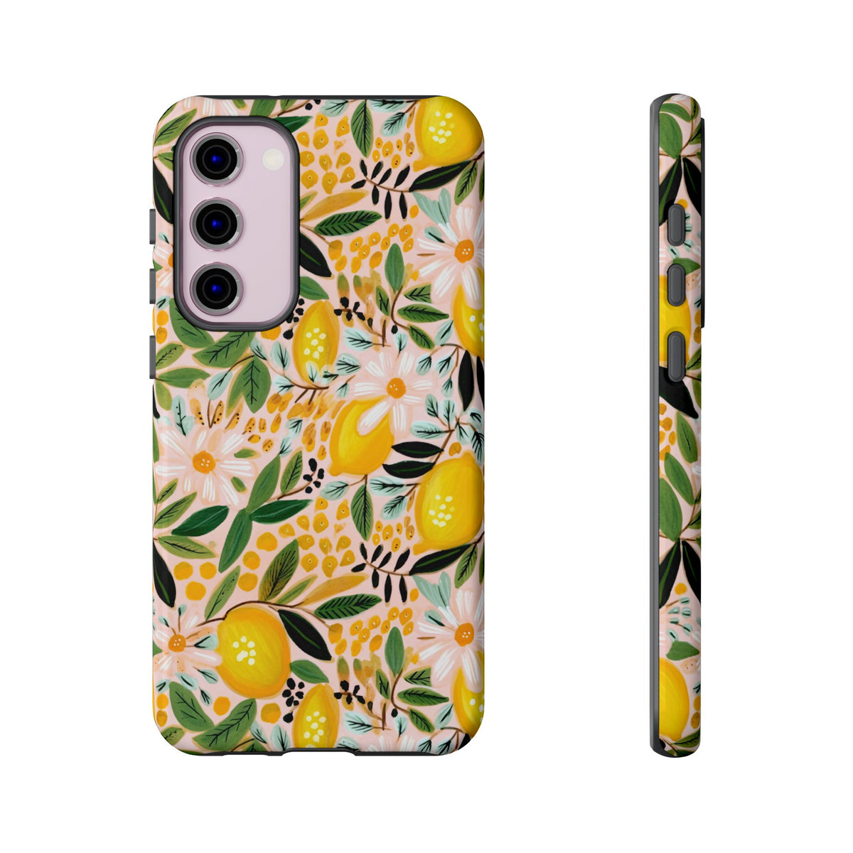 Cute Summer Lemons Phone Case – Refreshing Citrus Design for Your Phone 2