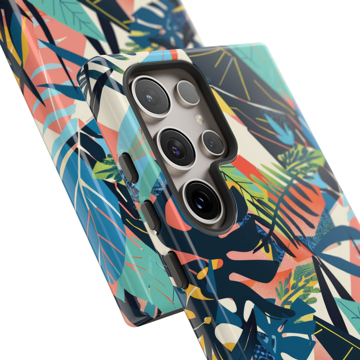 Jungle Collage Phone Case – Vibrant & Durable