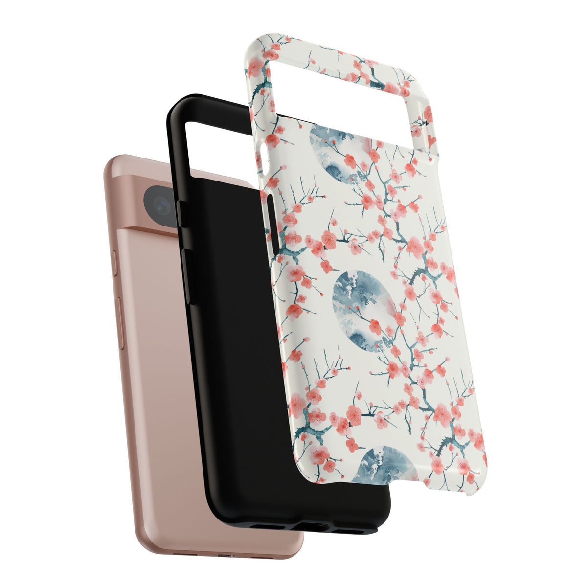 Japanese Pattern Phone Case – Elegant & Timeless Design for Your Phone 081