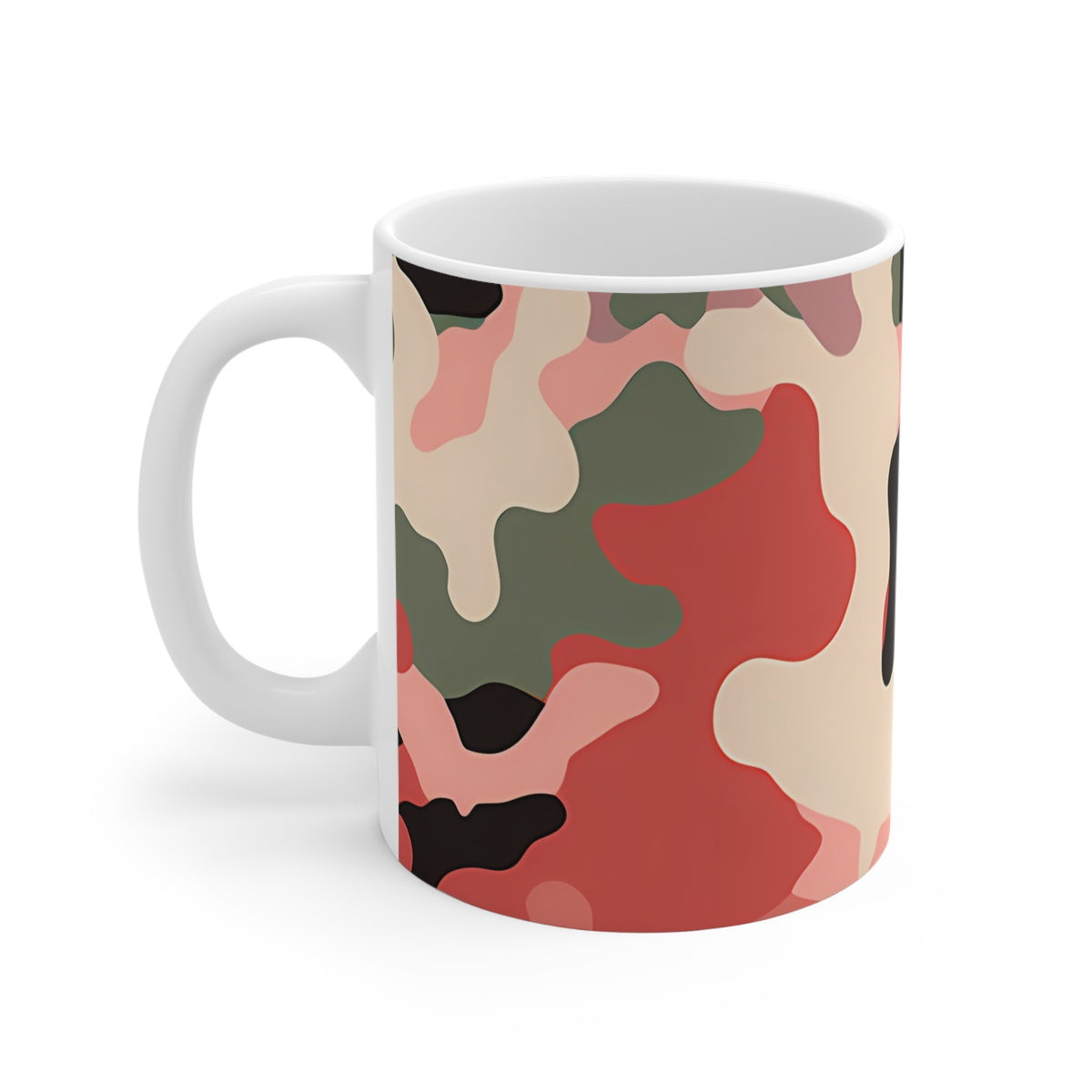 All-Over Camouflage Pattern Coffee Mug 05