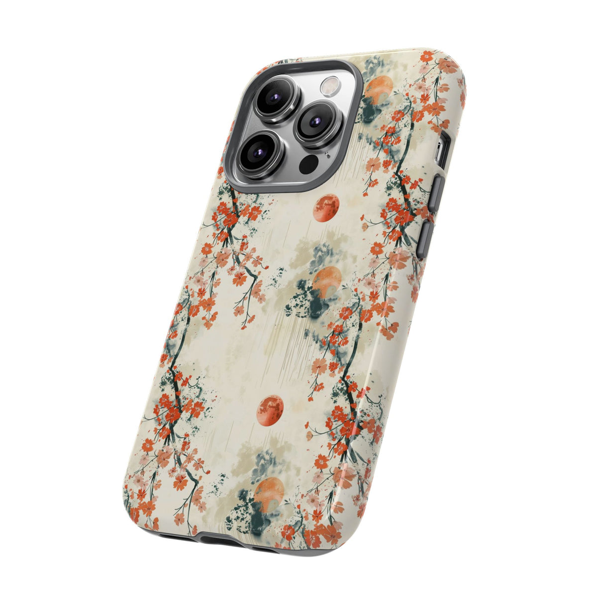 Japanese Pattern Phone Case – Elegant & Timeless Design for Your Phone 075