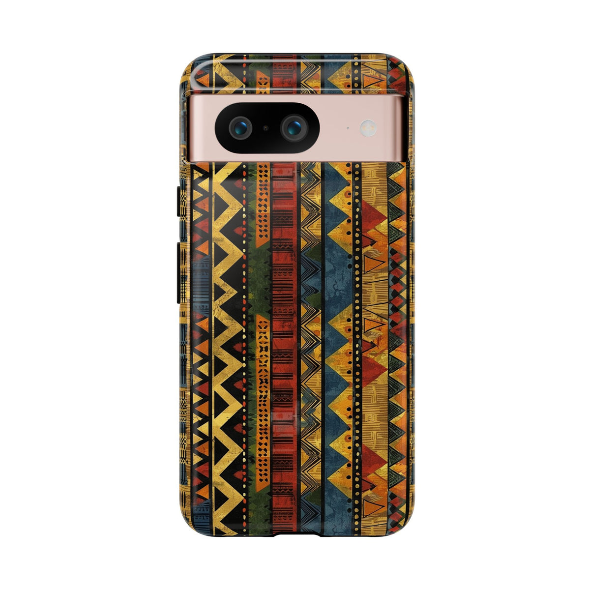 Stylish African Pattern Phone Case – Unique and Vibrant Protection 166