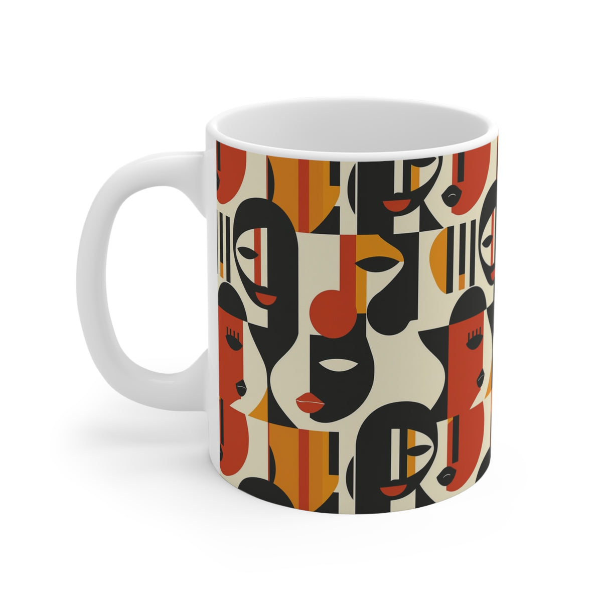 All-Over African Pattern Coffee Mug 696