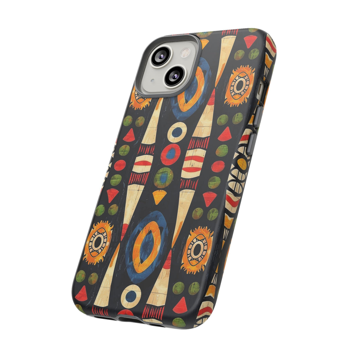 Stylish African Pattern Phone Case – Unique and Vibrant Protection 165