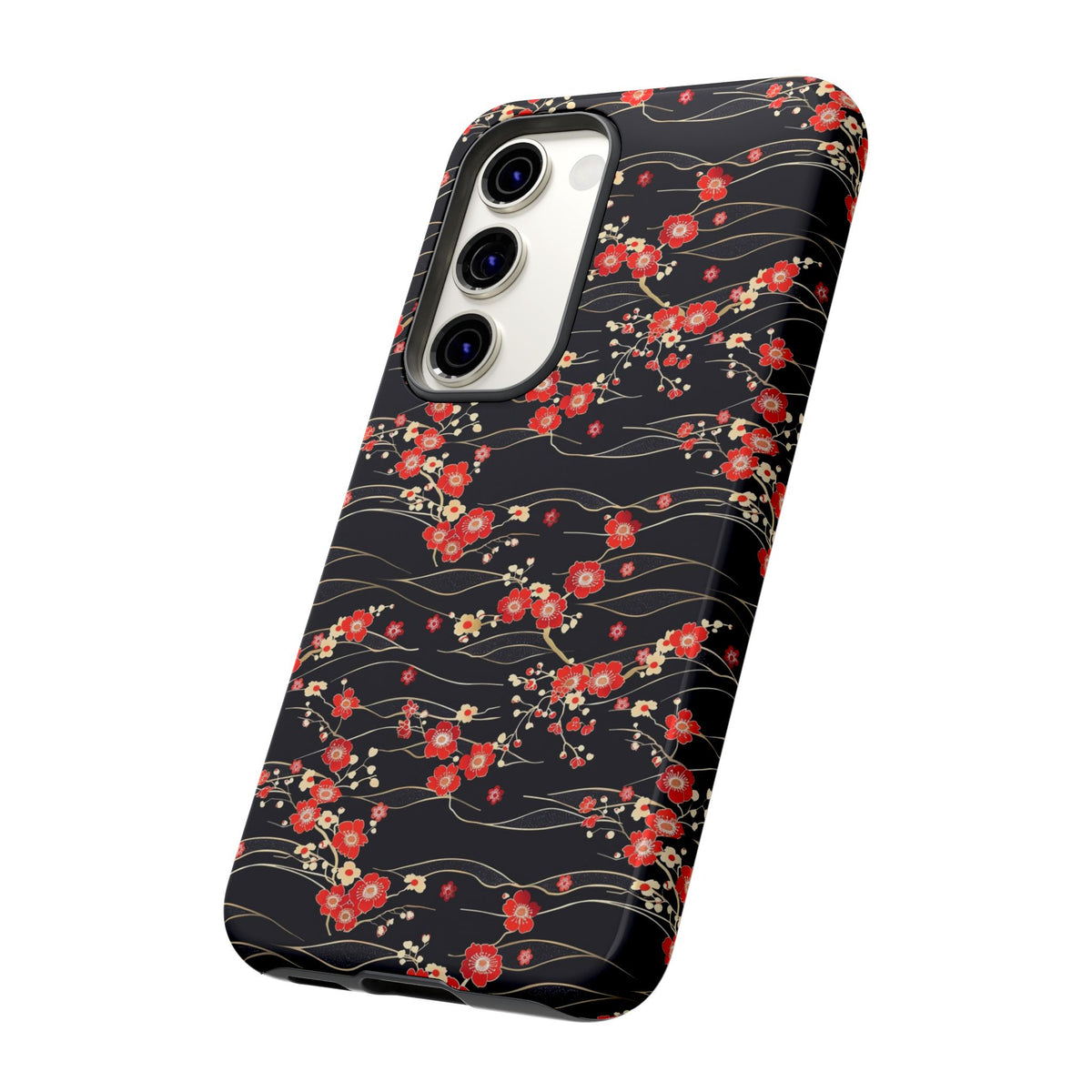 Japanese Pattern Phone Case – Elegant & Timeless Design for Your Phone 041