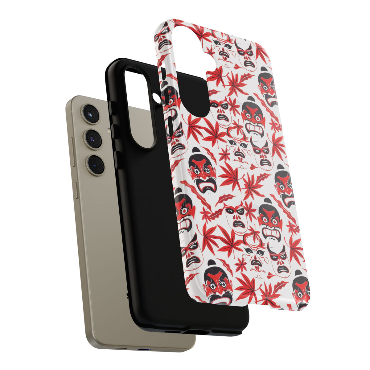 Japanese Pattern Phone Case – Elegant & Timeless Design for Your Phone 125