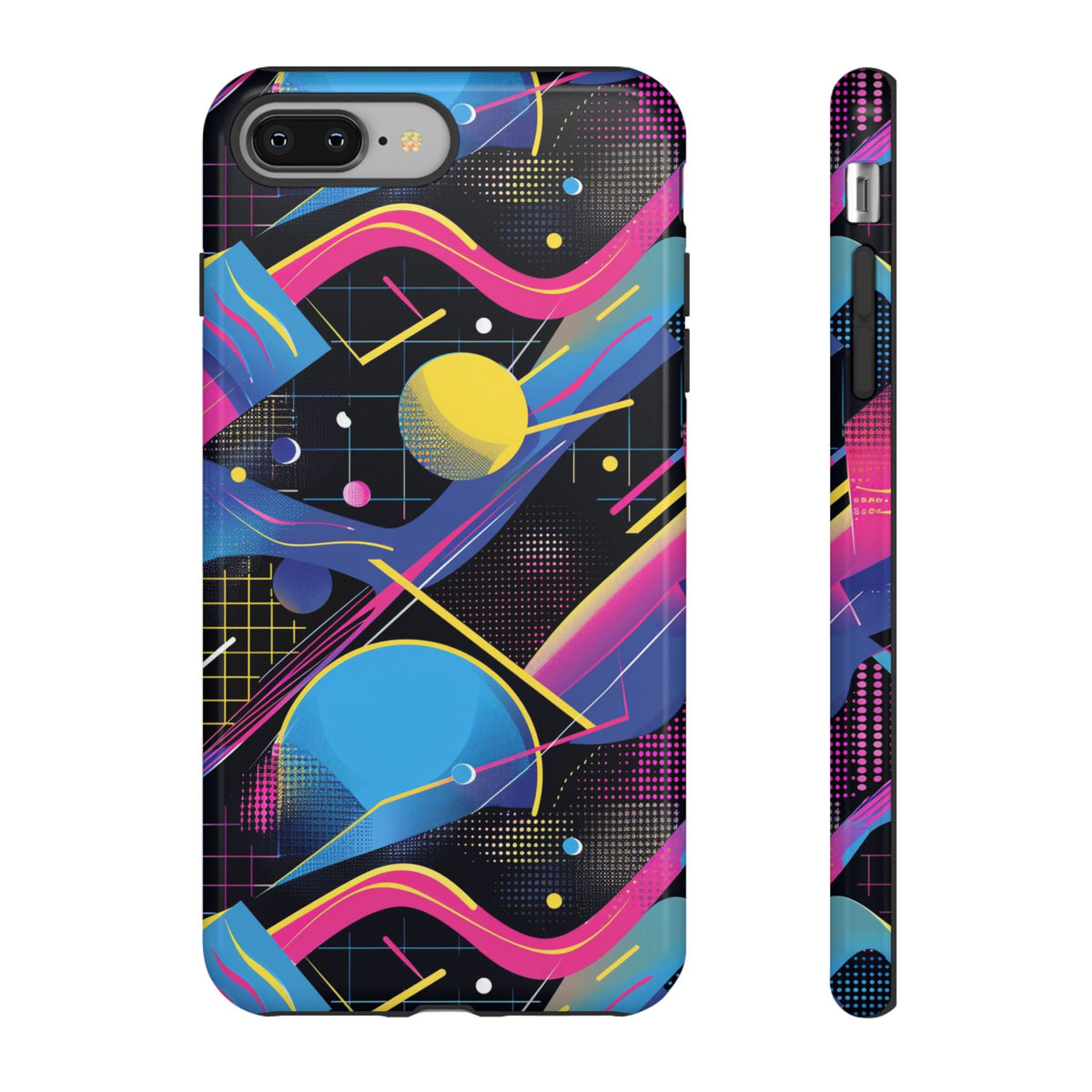 Retro 80s Seamless Phone Case – Vintage Style Meets Modern Protection 14