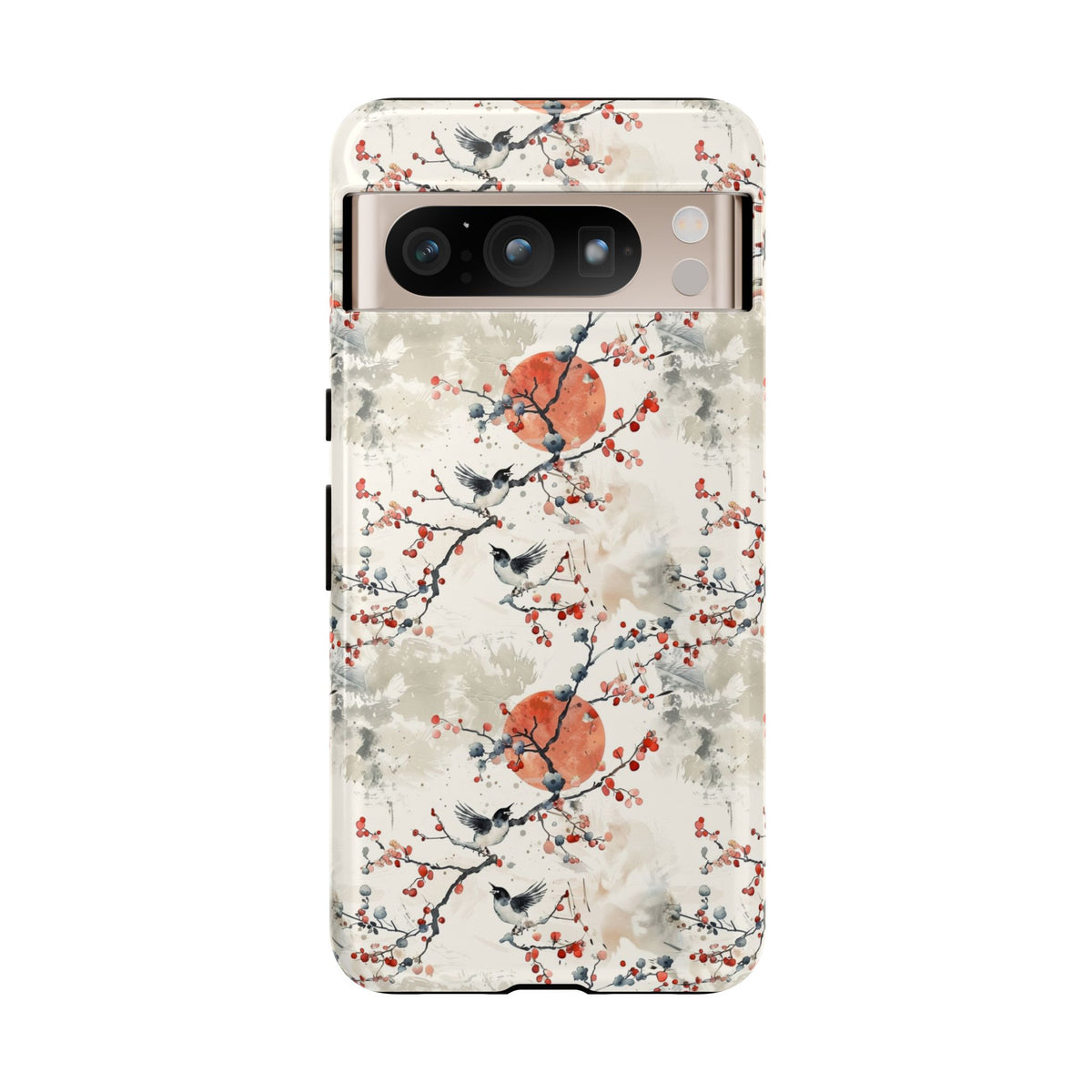 Japanese Pattern Phone Case – Elegant & Timeless Design for Your Phone 136