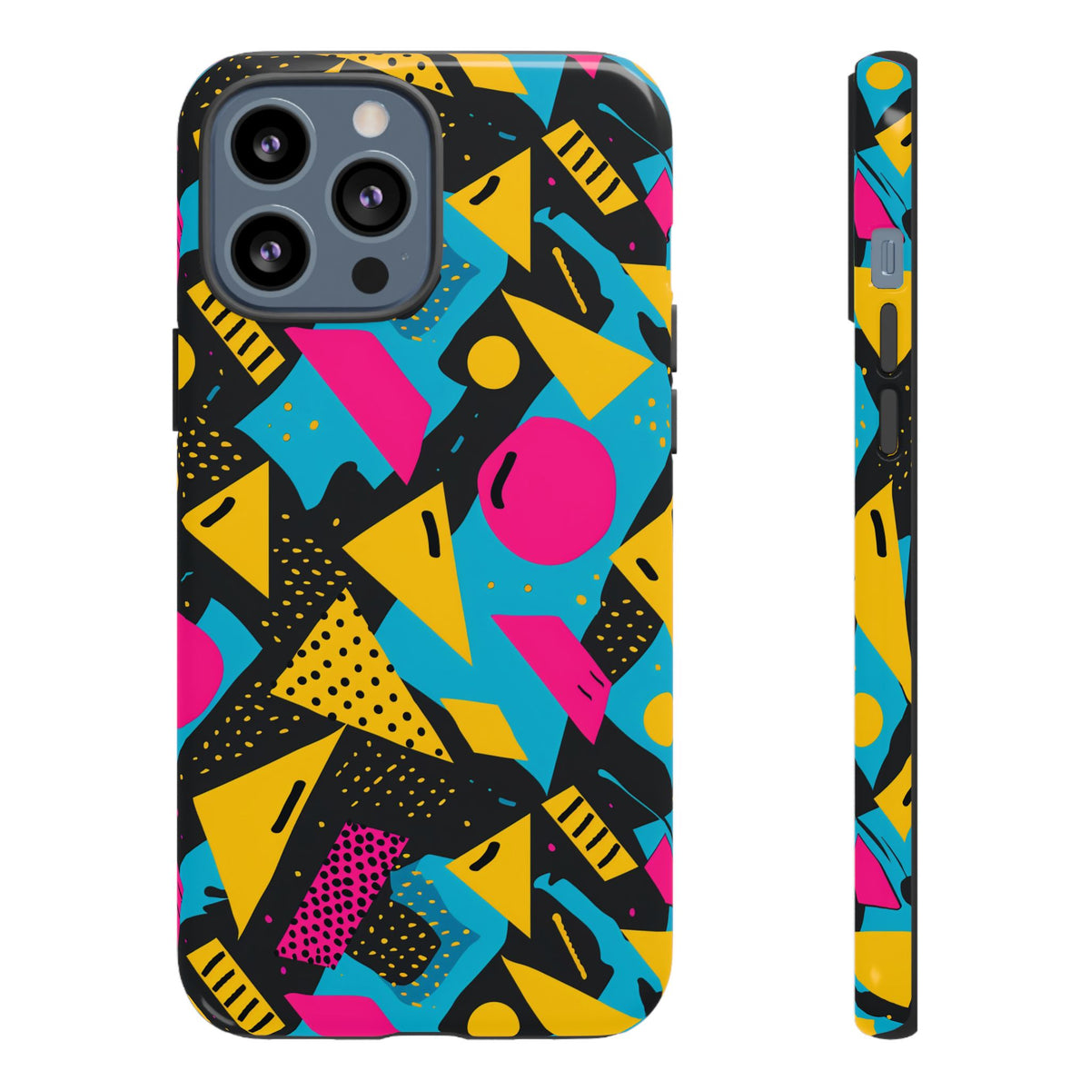 Retro 80s Seamless Phone Case – Vintage Style Meets Modern Protection 13