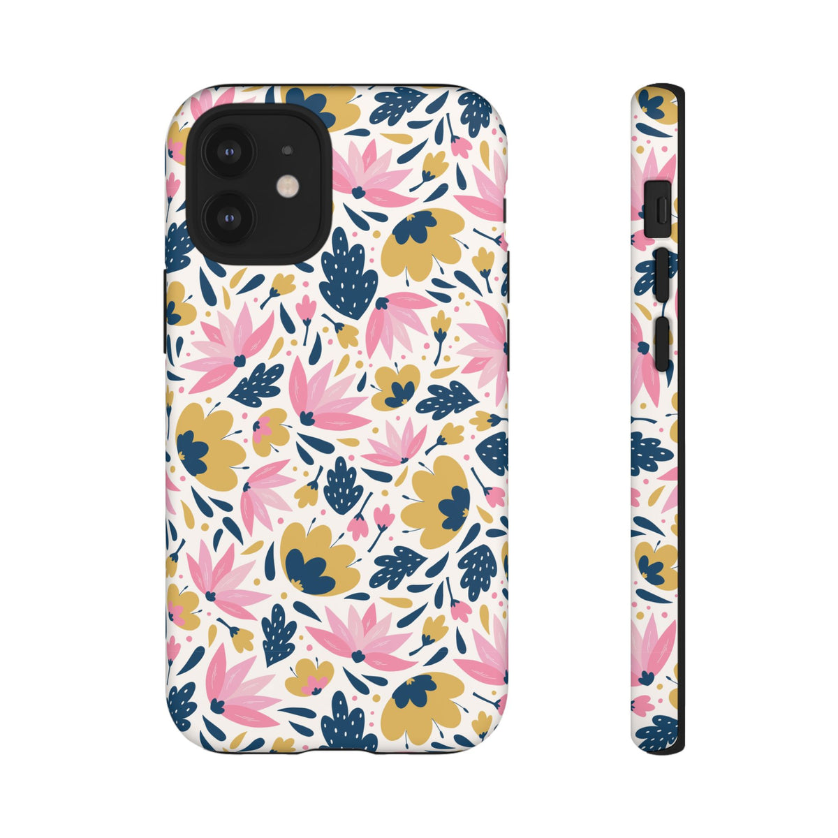 Colorful Little Flower Design Phone Case – Bright and Cheerful Floral Phone Cover 3