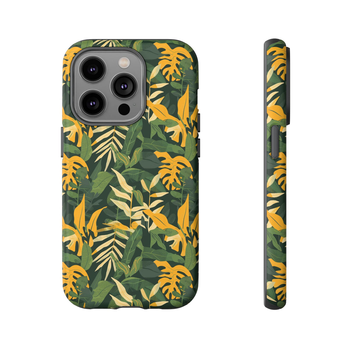 Jungle Pattern Phone Case – Exotic & Lush Design for Your Phone 347