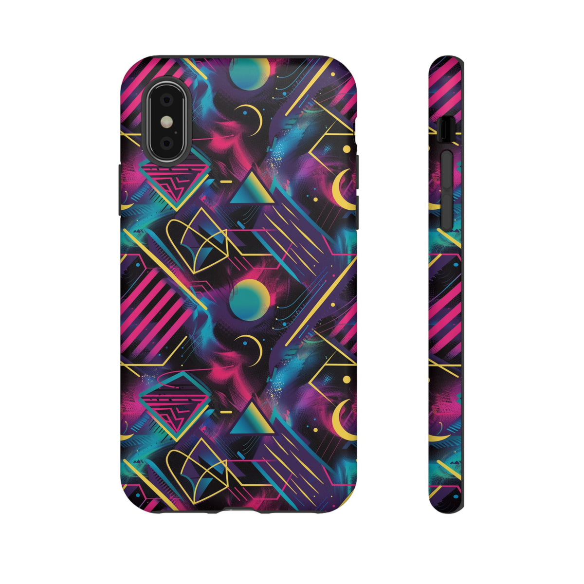 Retro 80s Seamless Phone Case – Vintage Style Meets Modern Protection 076