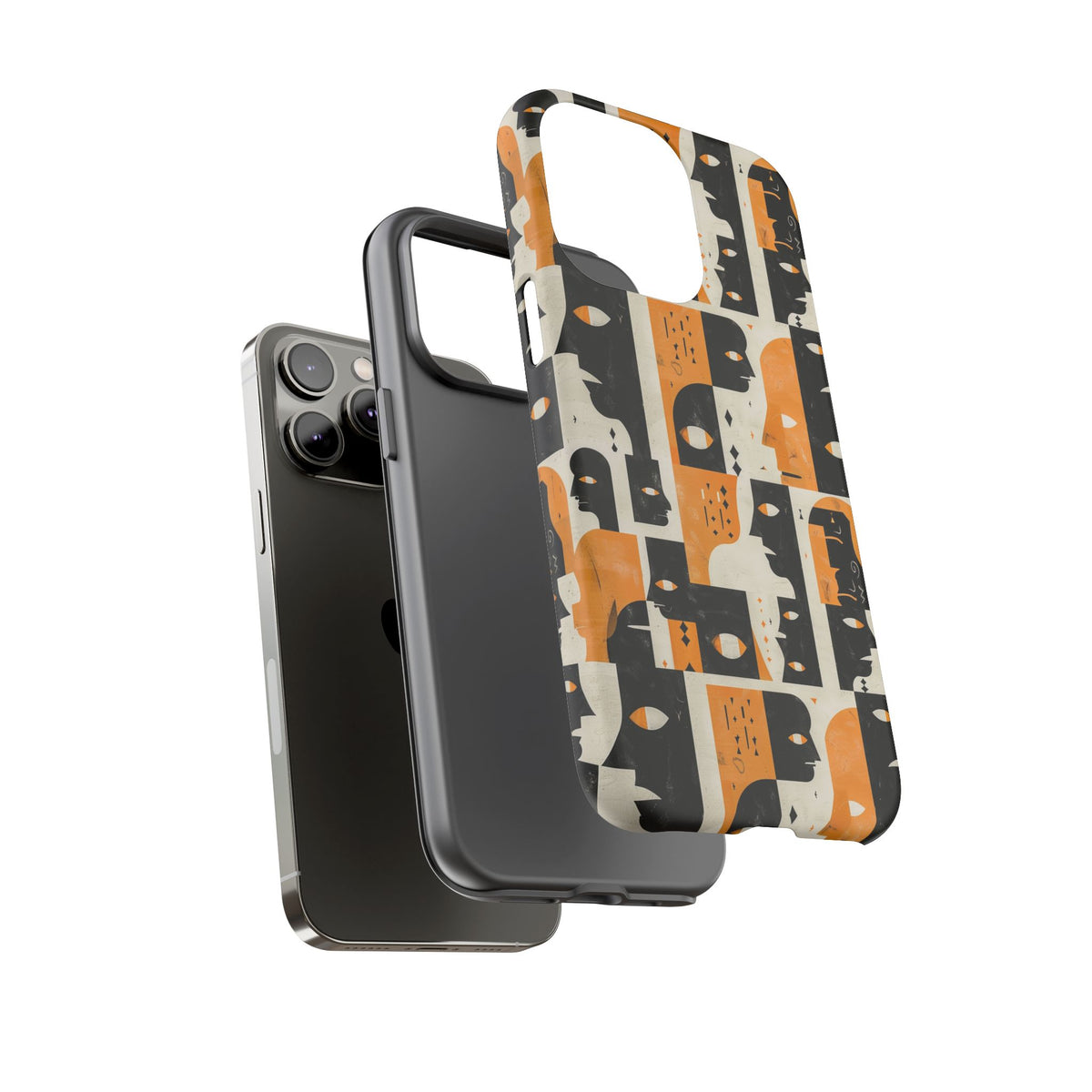 Stylish African Pattern Phone Case – Unique and Vibrant Protection 207