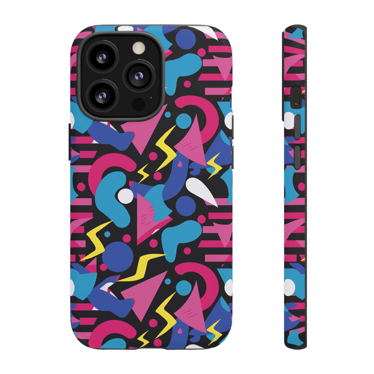 Retro 80s Seamless Phone Case – Vintage Style Meets Modern Protection 096