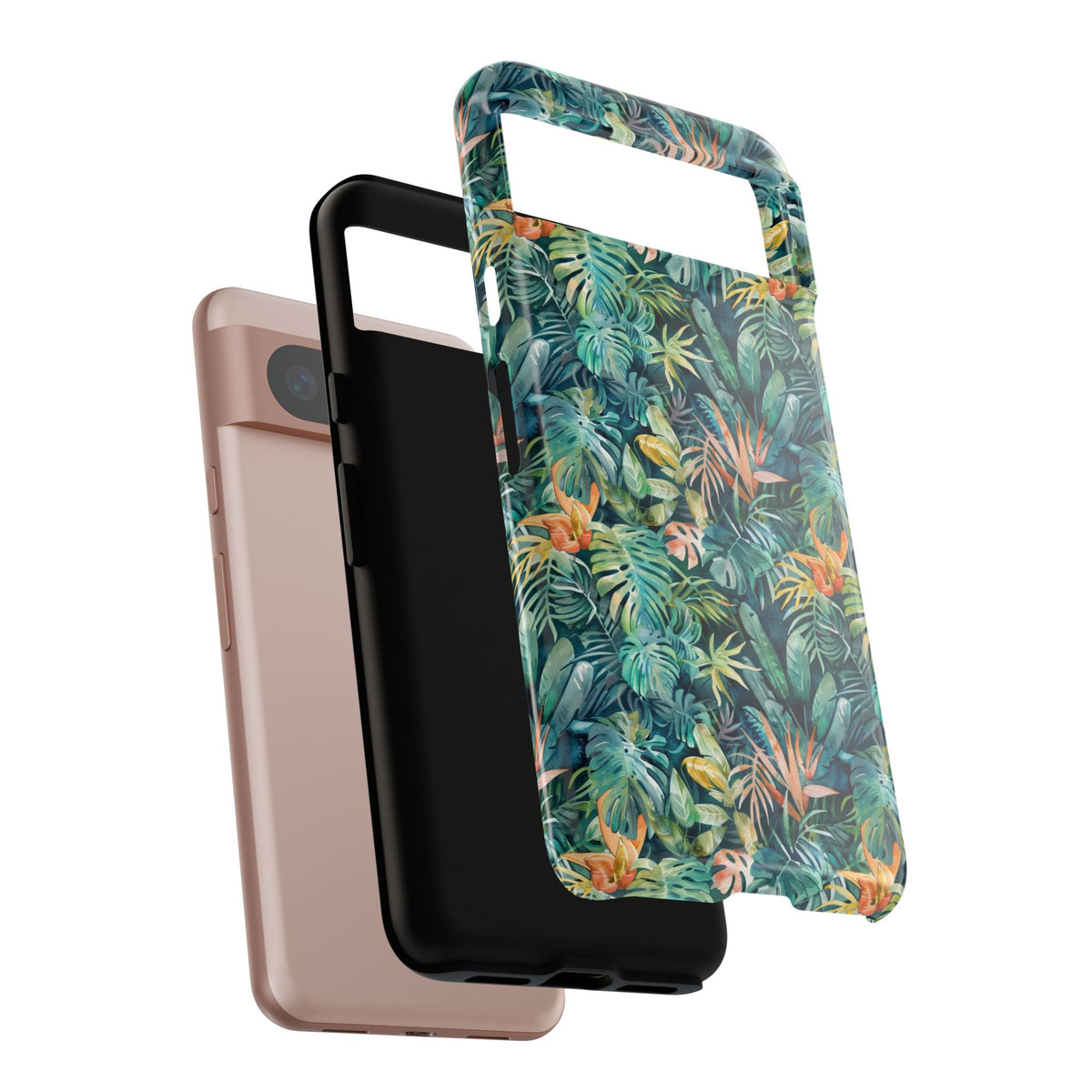 Jungle Pattern Phone Case – Exotic & Lush Design for Your Phone 333