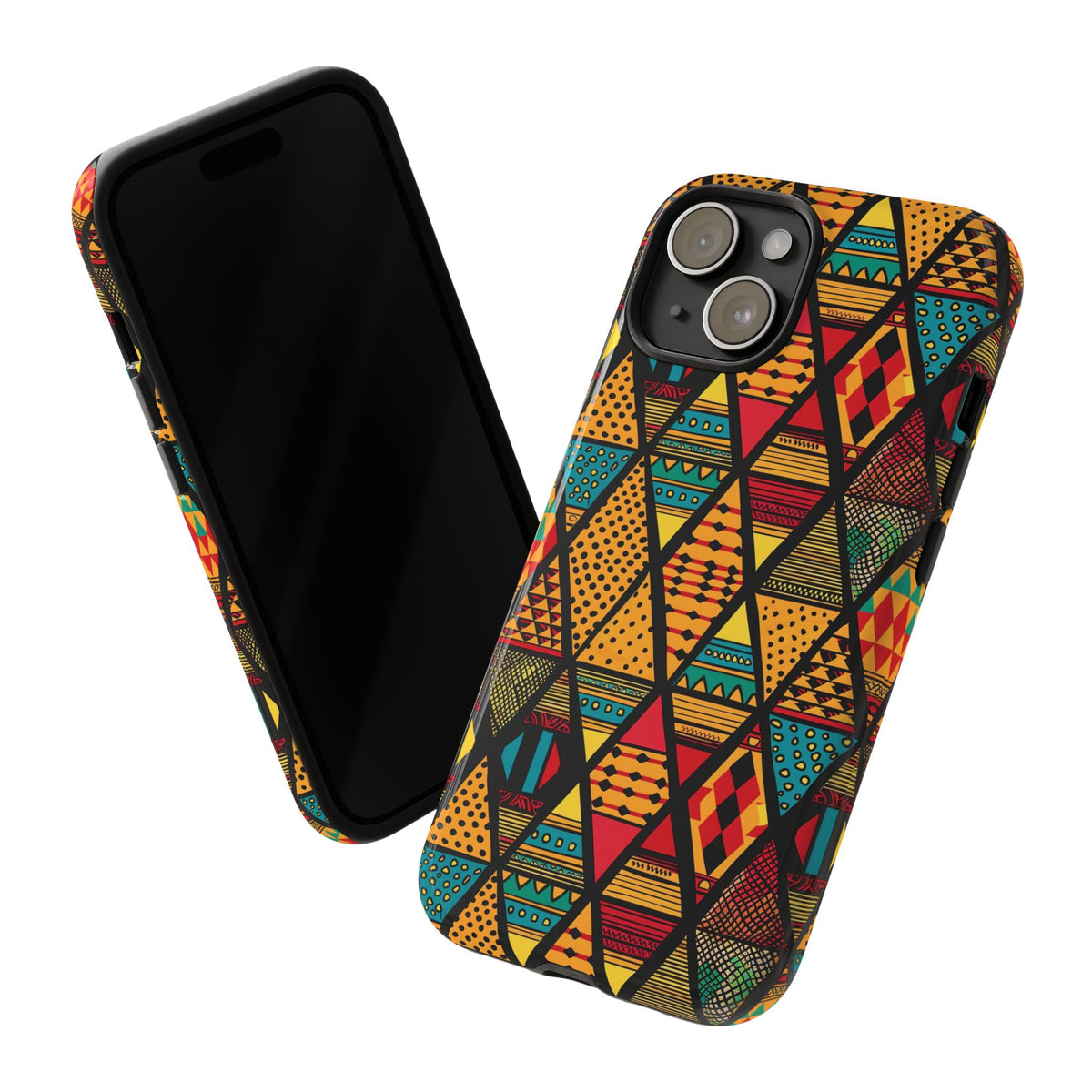 Stylish African Pattern Phone Case – Unique and Vibrant Protection 178