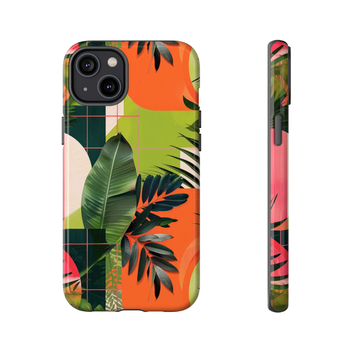 Jungle Collage Phone Case – Vibrant & Durable Nature-Inspired Protection