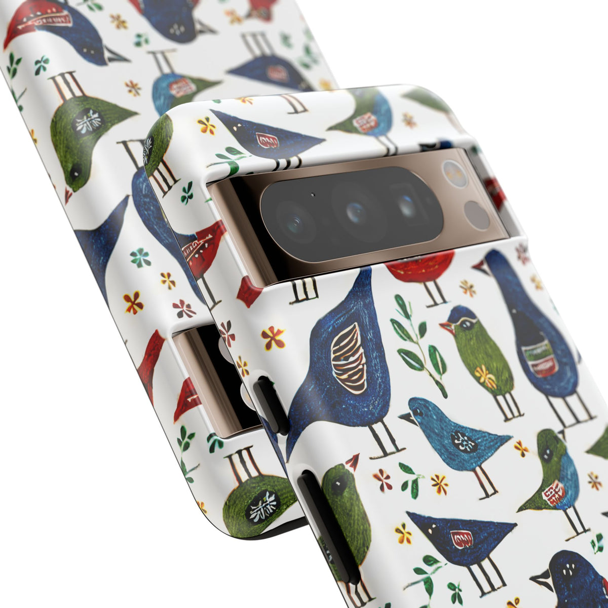 Birds Seamless Pattern Phone Case – Elegant and Timeless Avian Design 12