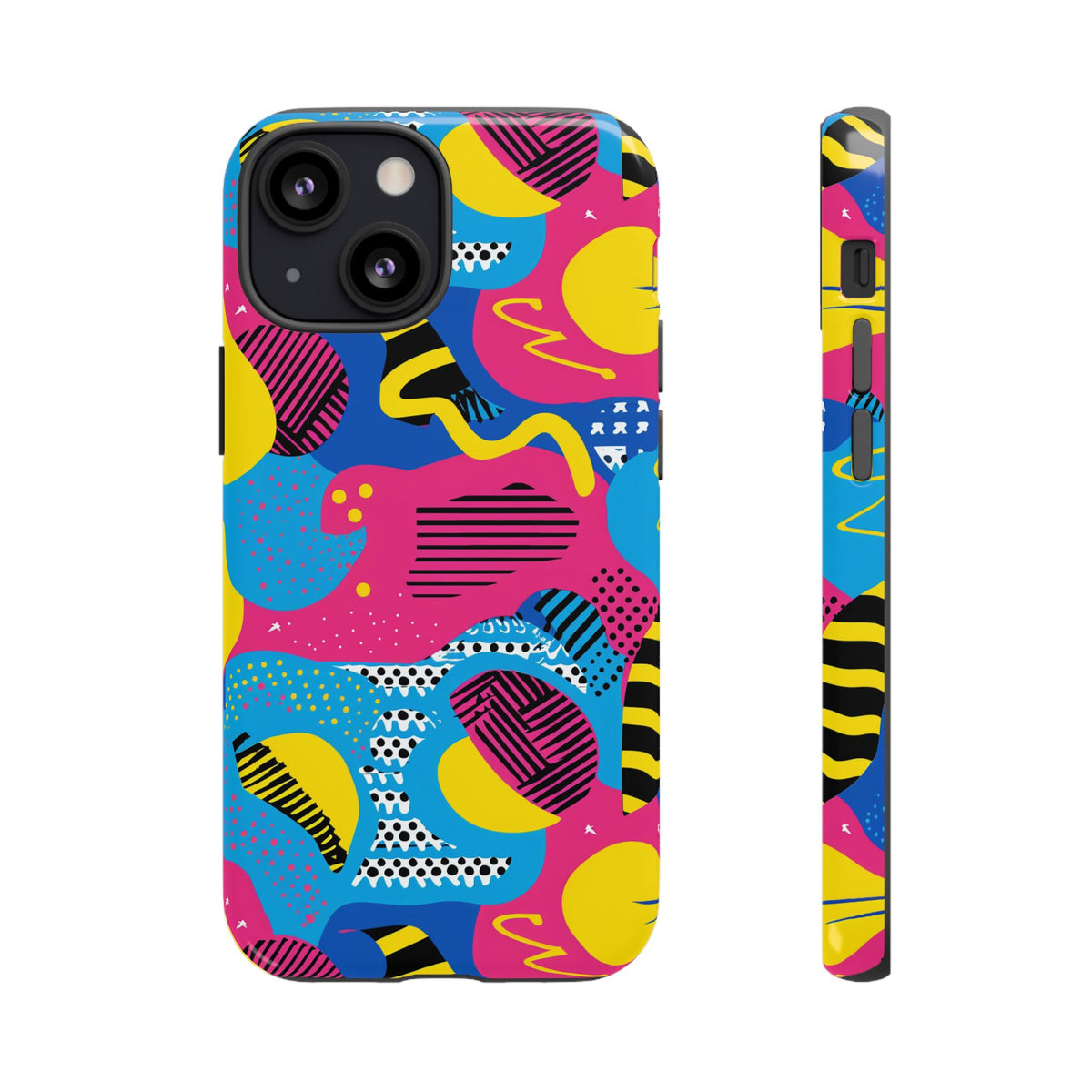 Retro 80s Seamless Phone Case – Vintage Style Meets Modern Protection 22