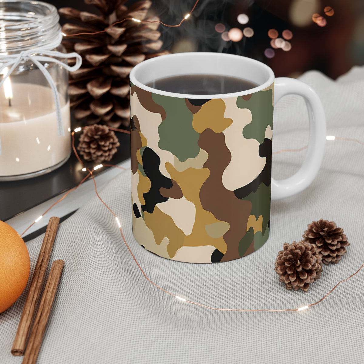 All-Over Camouflage Pattern Coffee Mug 330