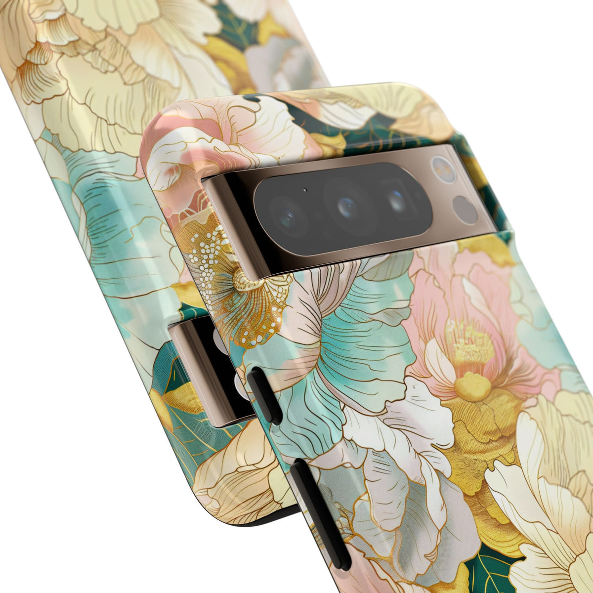 Japanese Blossom Asian Floral Design Phone Case – Elegant Floral Phone Cover