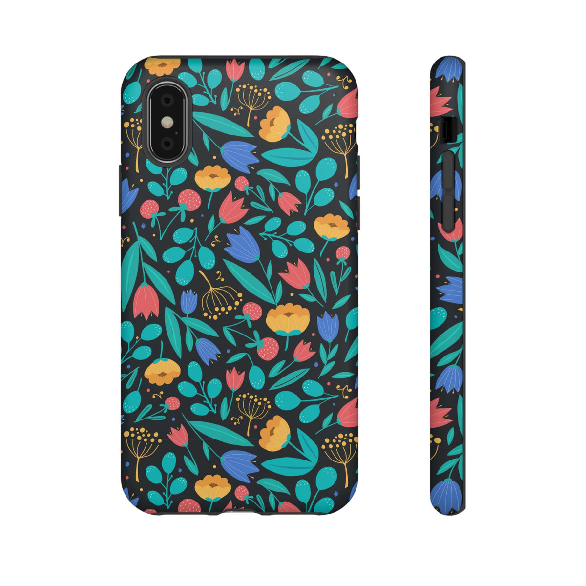 Colorful Little Flower Design Phone Case – Bright and Cheerful Floral Phone Cover