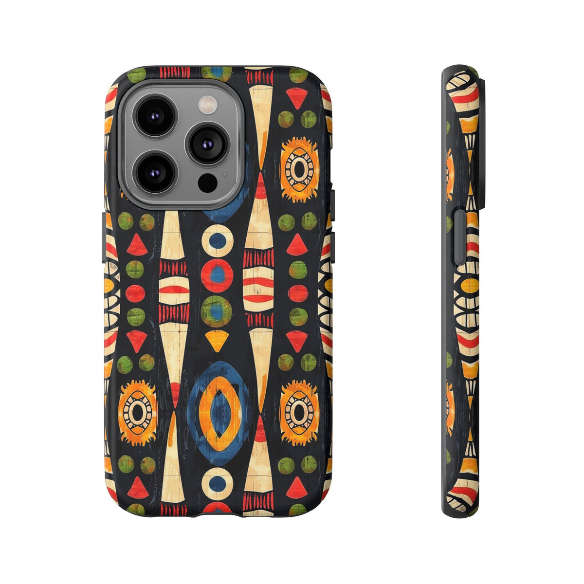 Stylish African Pattern Phone Case – Unique and Vibrant Protection 165