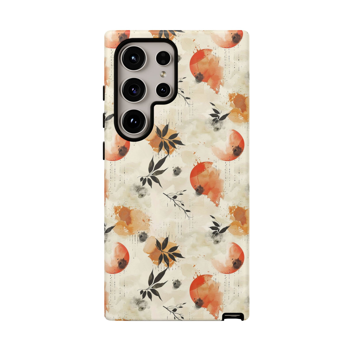 Japanese Pattern Phone Case – Elegant & Timeless Design for Your Phone 058