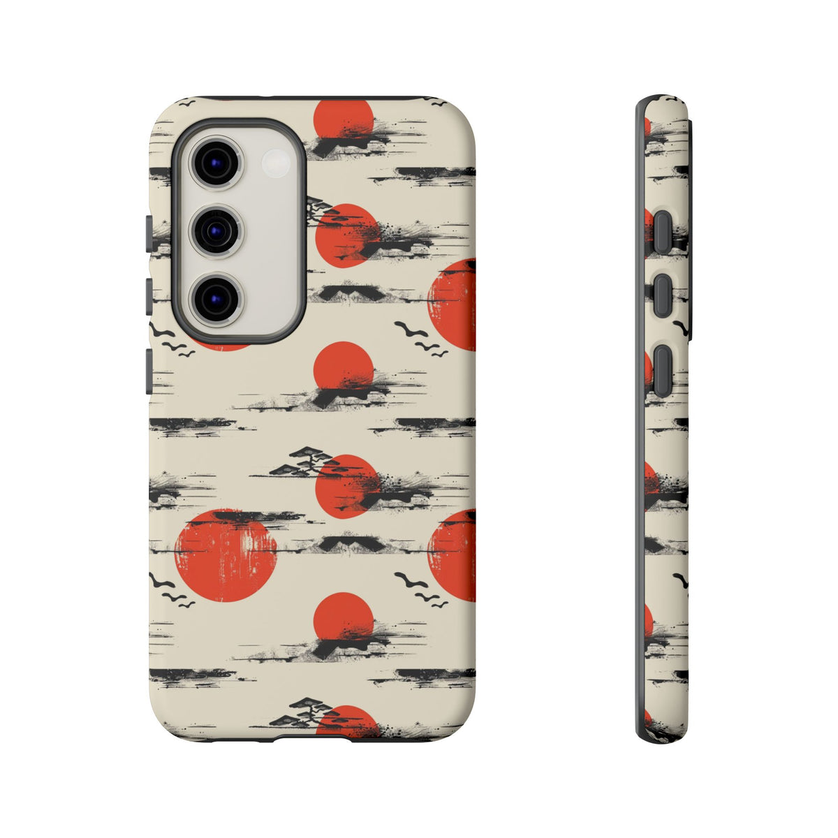 Japanese Pattern Phone Case – Elegant & Timeless Design for Your Phone 077