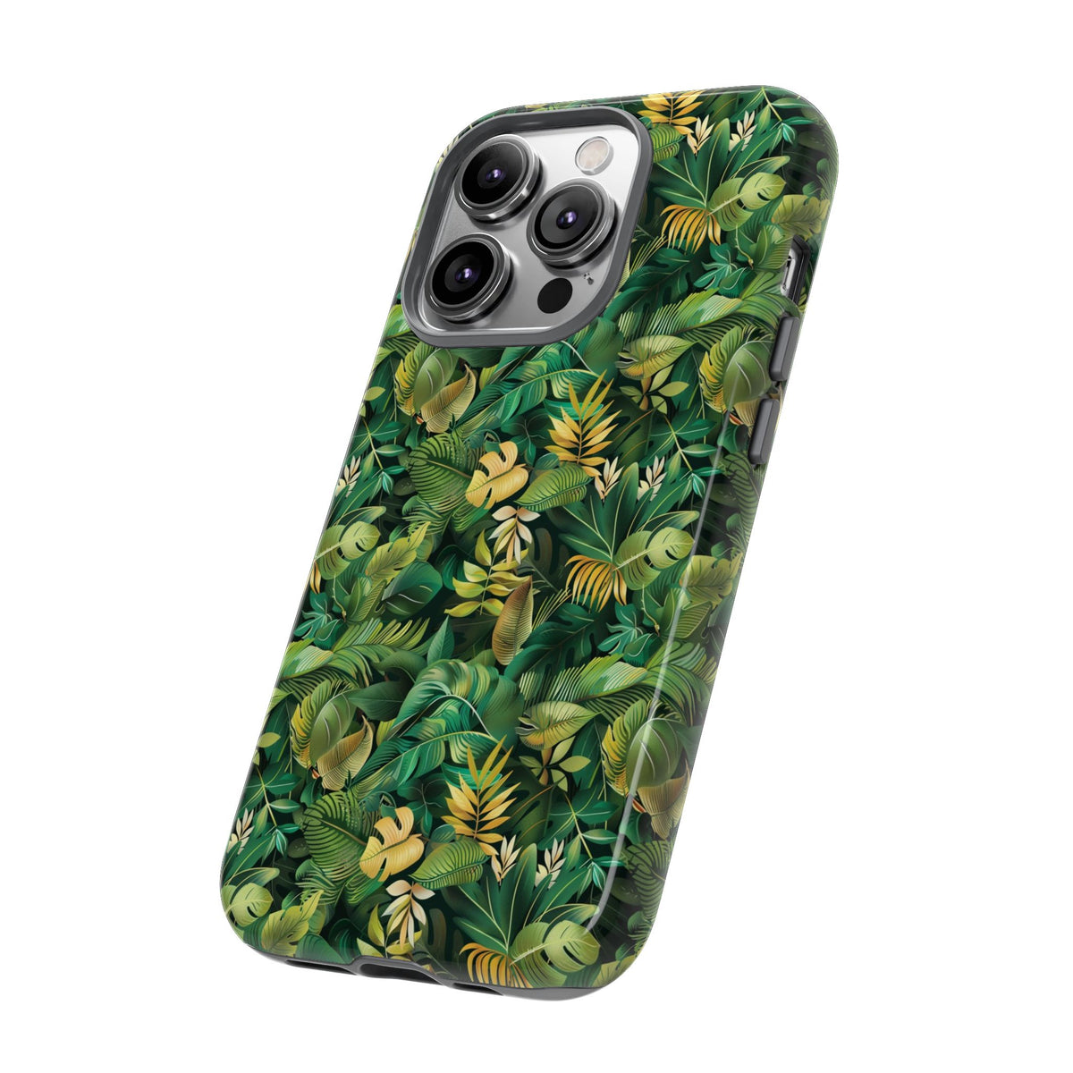 Jungle Pattern Phone Case – Exotic & Lush Design for Your Phone 330