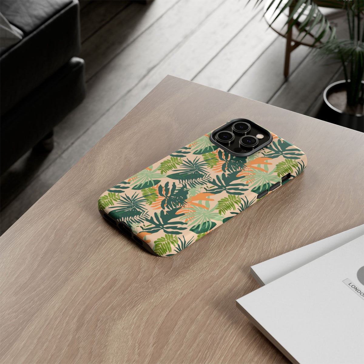 Jungle Pattern Phone Case – Exotic & Lush Design for Your Phone 353