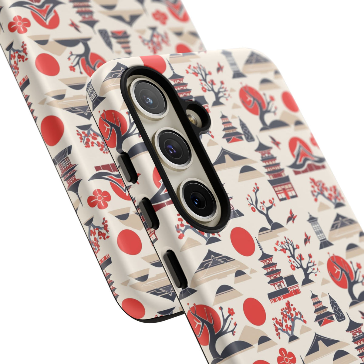 Japanese Pattern Phone Case – Elegant & Timeless Design for Your Phone 013